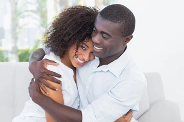Happy Black Couple